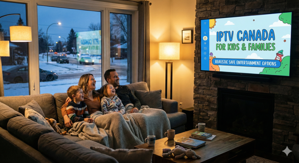 IPTV Canada for Kids & Families: Safe Entertainment Options