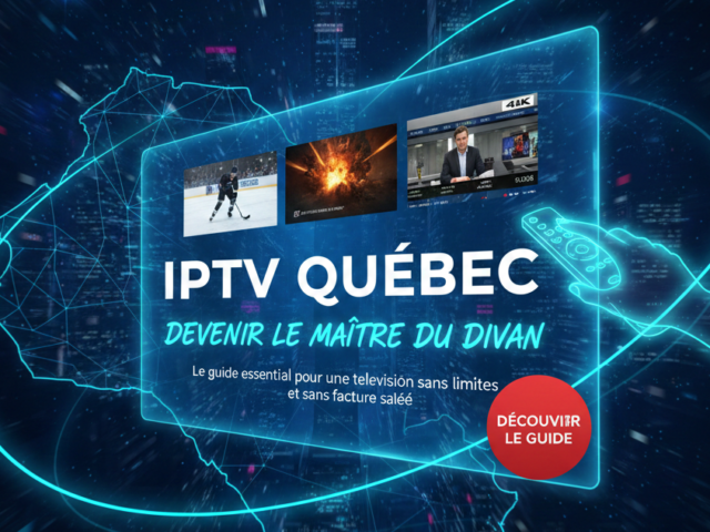 IPTV Quebec 2025 : 7 Puissantes Raisons de Choisir la Meilleure IPTV pour les Chaînes Françaises & Anglaises