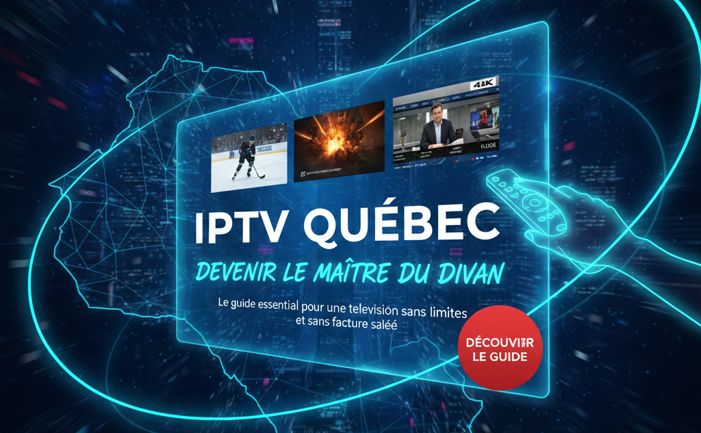 IPTV Quebec 2025 : 7 Puissantes Raisons de Choisir la Meilleure IPTV pour les Chaînes Françaises & Anglaises